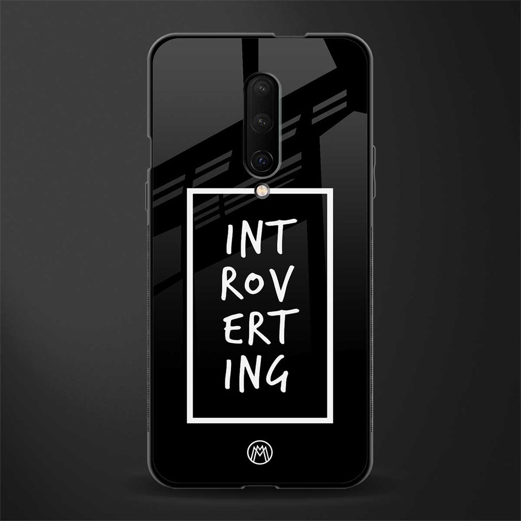introverting glass case for oneplus 7 pro image