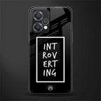 introverting back phone cover | glass case for oneplus nord ce 2 lite 5g