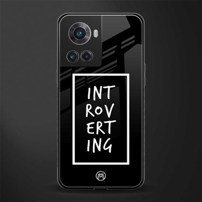 introverting back phone cover | glass case for oneplus 10r 5g