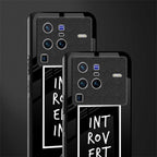 introverting glass case for vivo x80 pro 5g image-2