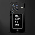 introverting glass case for vivo x80 pro 5g image