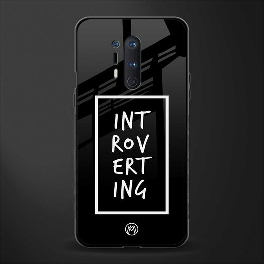 introverting glass case for oneplus 8 pro image