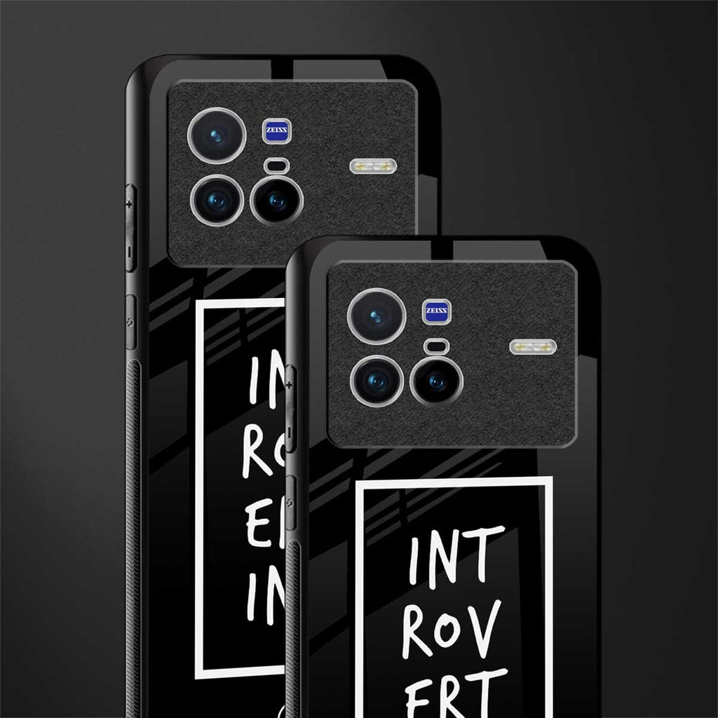 introverting glass case for vivo x80 image-2