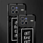 introverting glass case for vivo x80 image-2