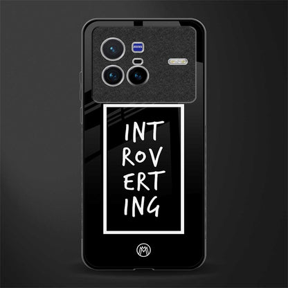 introverting glass case for vivo x80 image