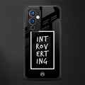 introverting back phone cover | glass case for oneplus 9