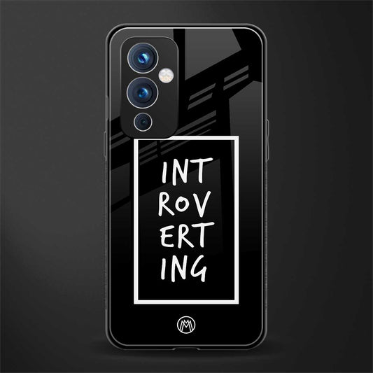 introverting back phone cover | glass case for oneplus 9