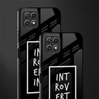 introverting back phone cover | glass case for samsung galaxy f42