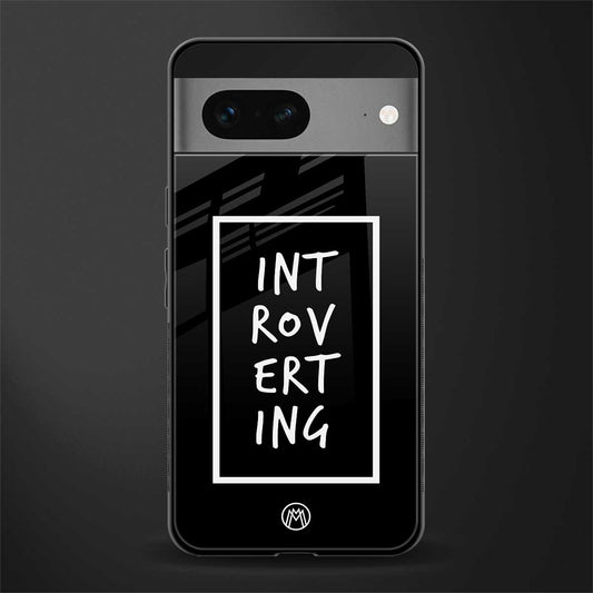 introverting back phone cover | glass case for google pixel 7