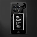 introverting back phone cover | glass case for oneplus 11