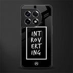 introverting back phone cover | glass case for oneplus 11r