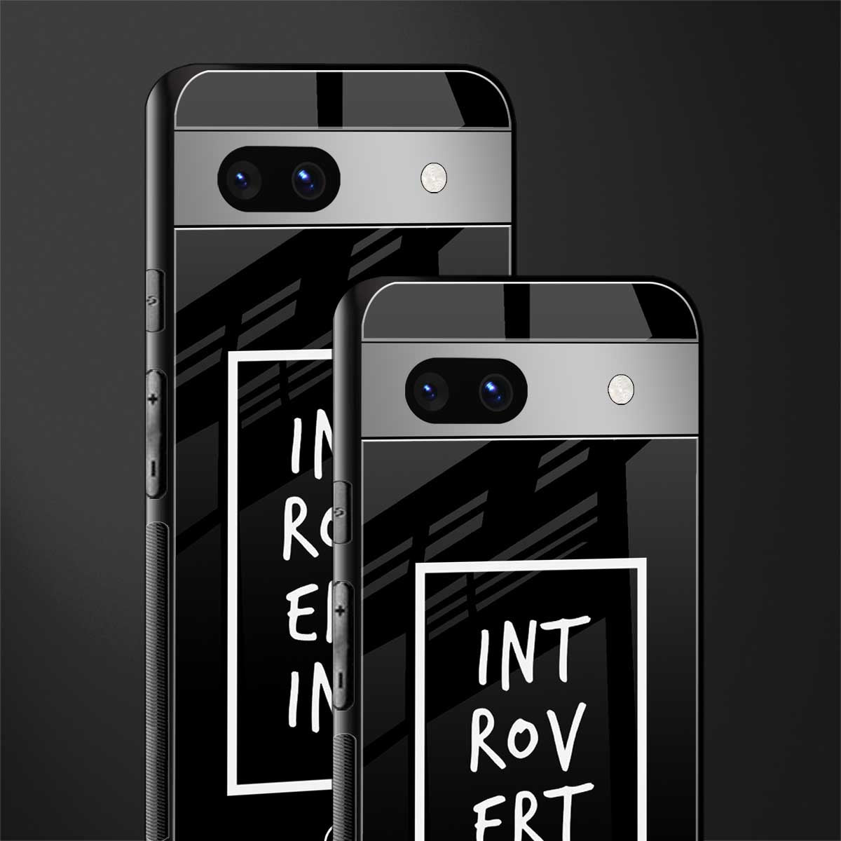 introverting back phone cover | glass case for Google Pixel 7A