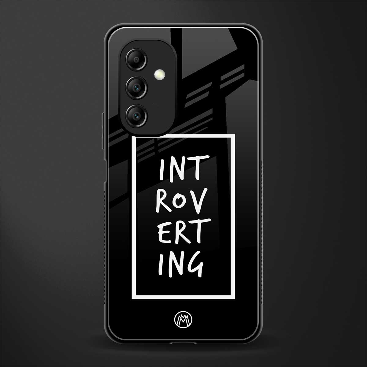 introverting back phone cover | glass case for samsung galaxy a14 5g