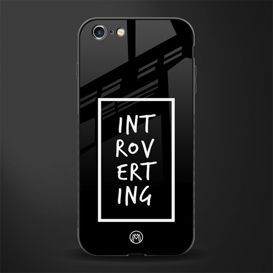 introverting glass case for iphone 6 image