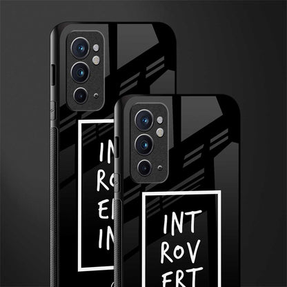 introverting glass case for oneplus 9rt image-2