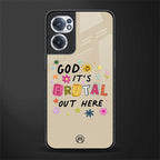 it's brutal out here glass case for oneplus nord ce 2 5g image
