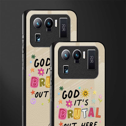 it's brutal out here glass case for mi 11 ultra 5g image-2