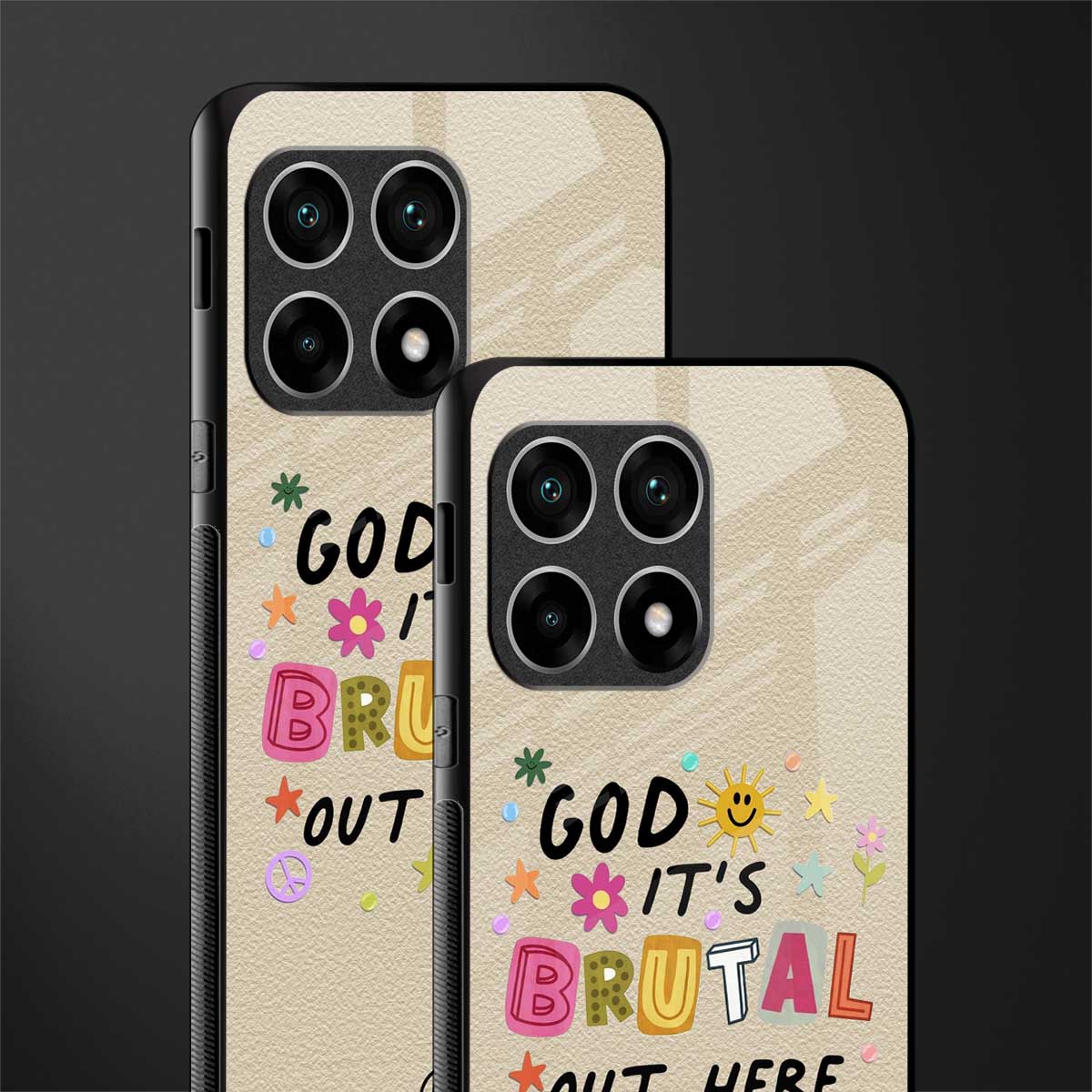 it's brutal out here glass case for oneplus 10 pro 5g image-2