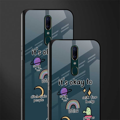 it's okay glass case for oppo f11 image-2