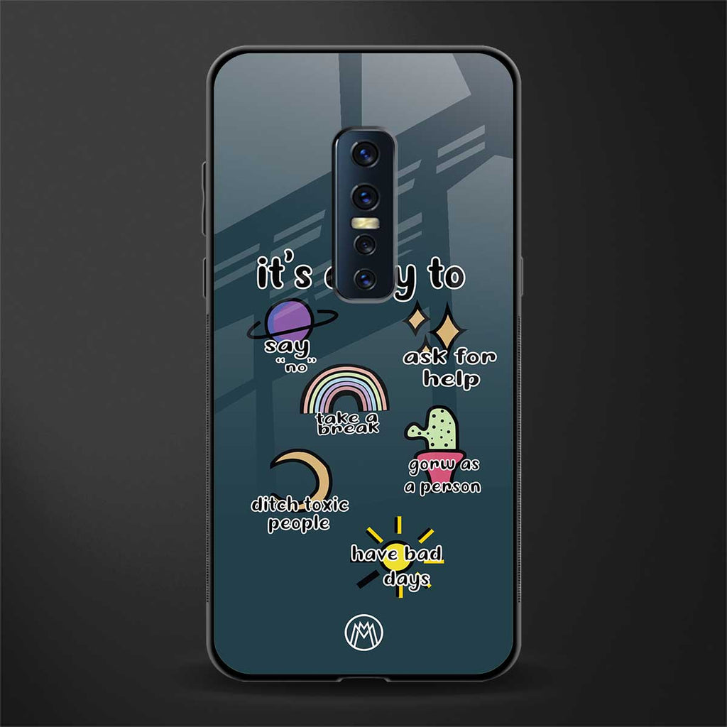 it's okay glass case for vivo v17 pro image