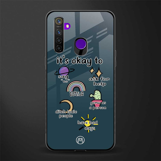 it's okay glass case for realme 5s image