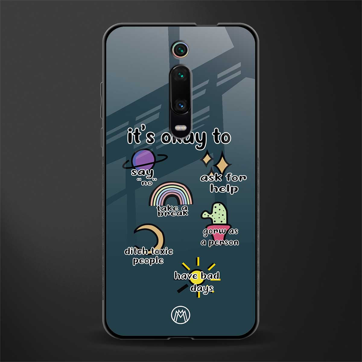 it's okay glass case for redmi k20 image