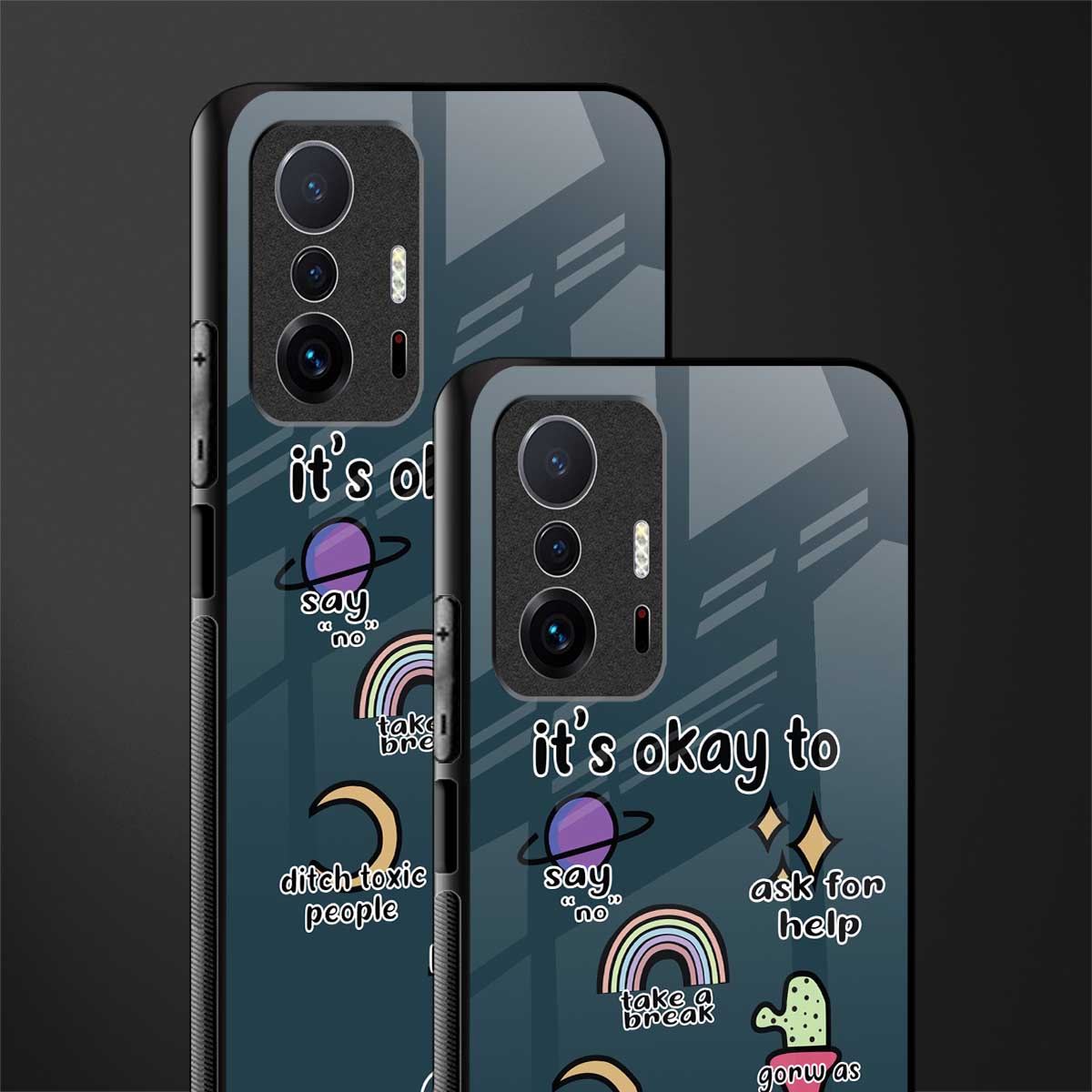 it's okay glass case for mi 11t pro 5g image-2
