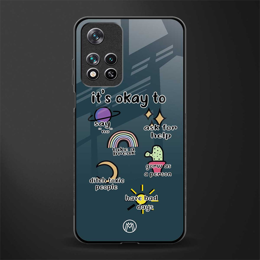 it's okay glass case for xiaomi 11i 5g image