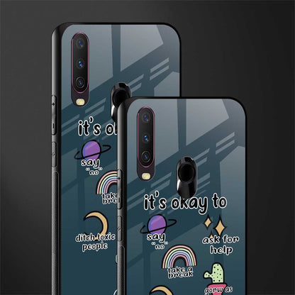 it's okay glass case for vivo y15 image-2