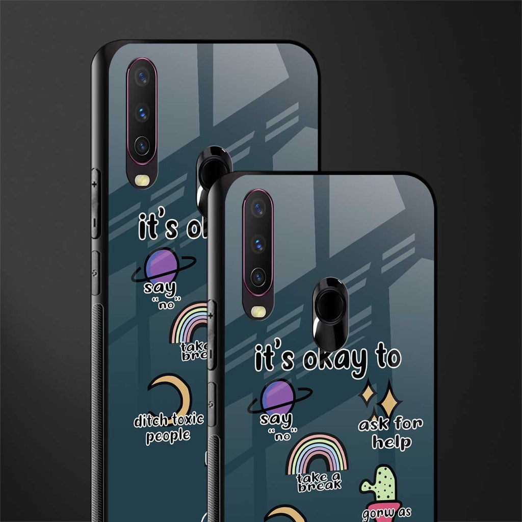 it's okay glass case for vivo y12 image-2