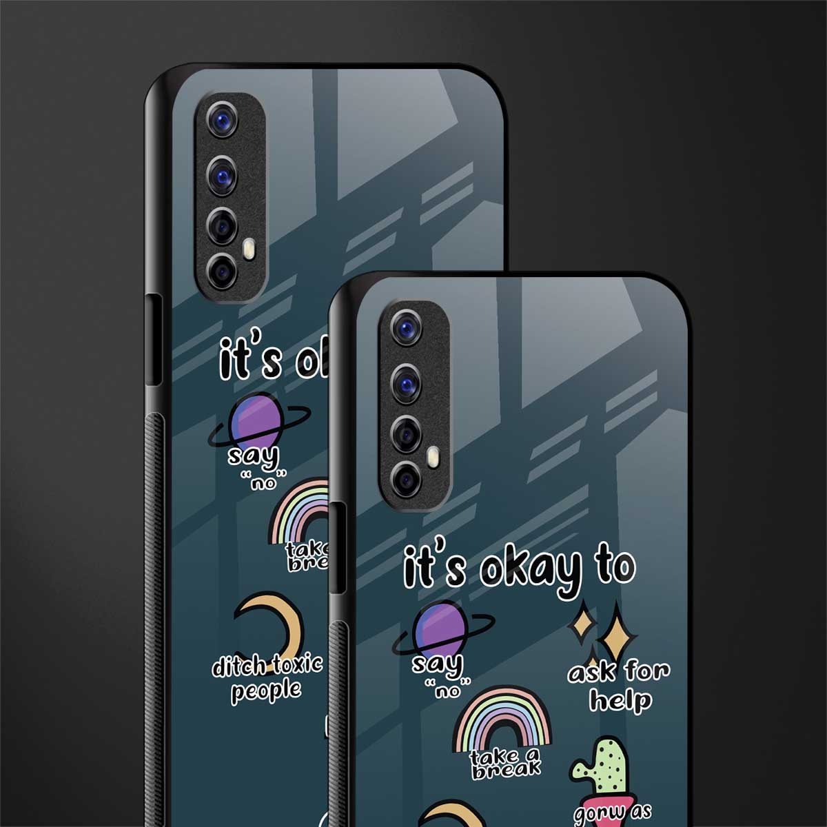 it's okay glass case for realme 7 image-2