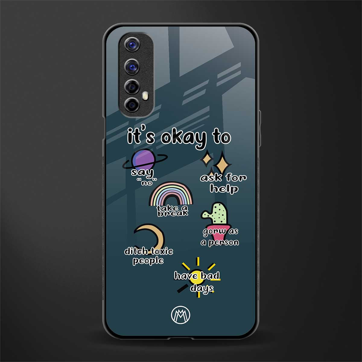 it's okay glass case for realme 7 image