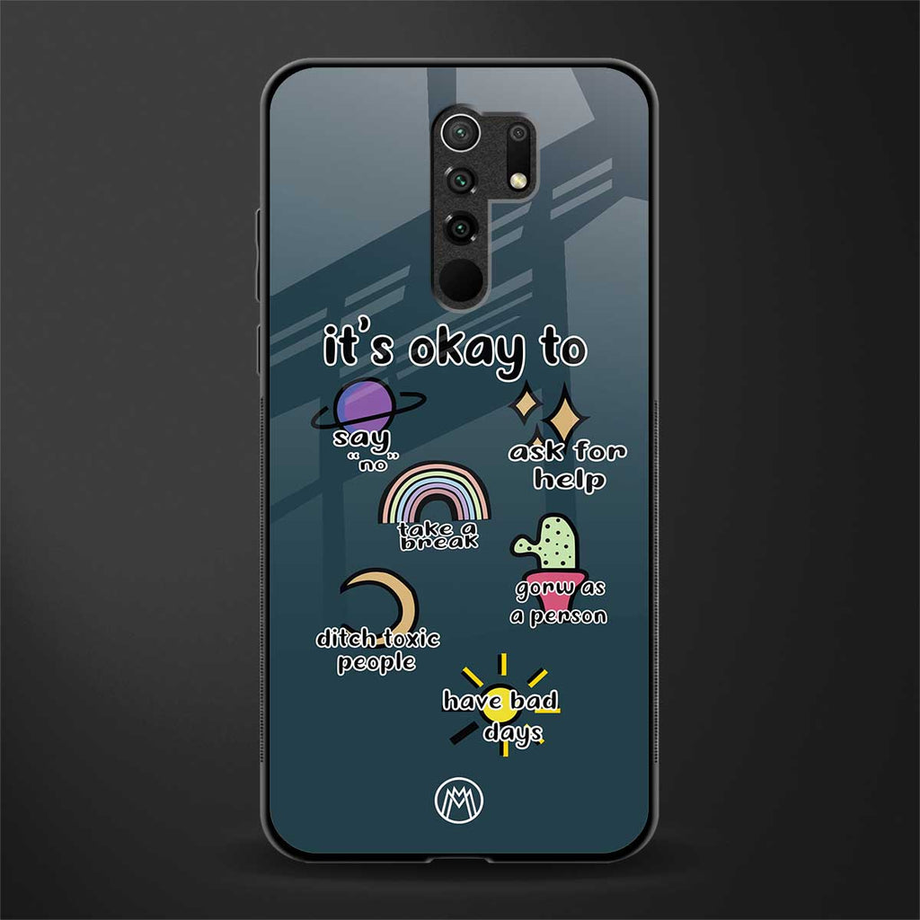 it's okay glass case for redmi 9 prime image