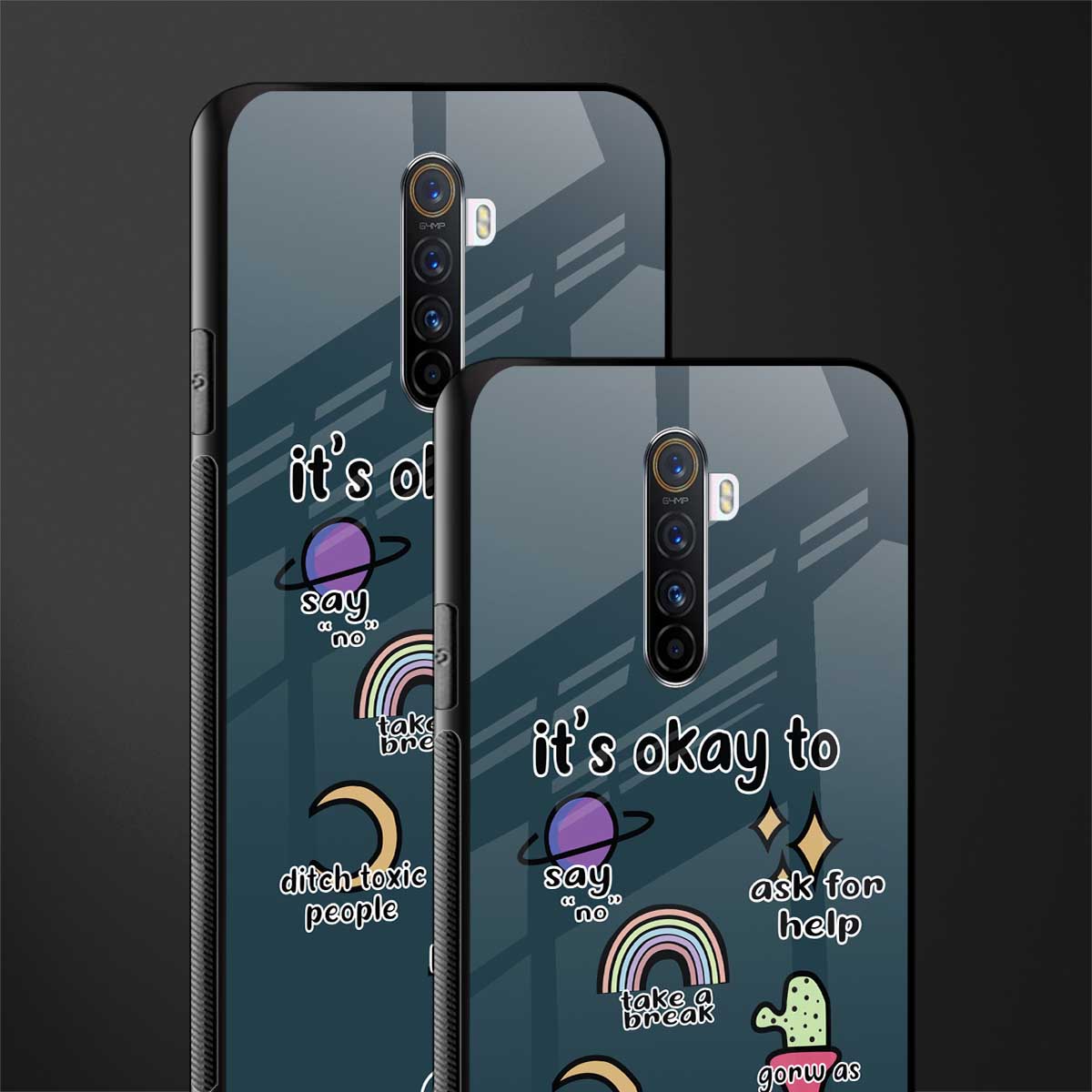 it's okay glass case for realme x2 pro image-2