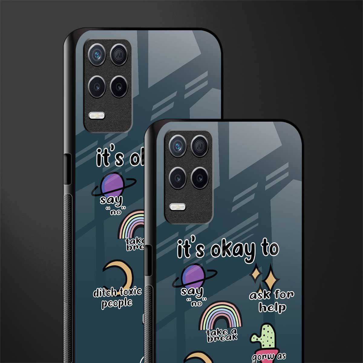 it's okay glass case for realme narzo 30 5g image-2