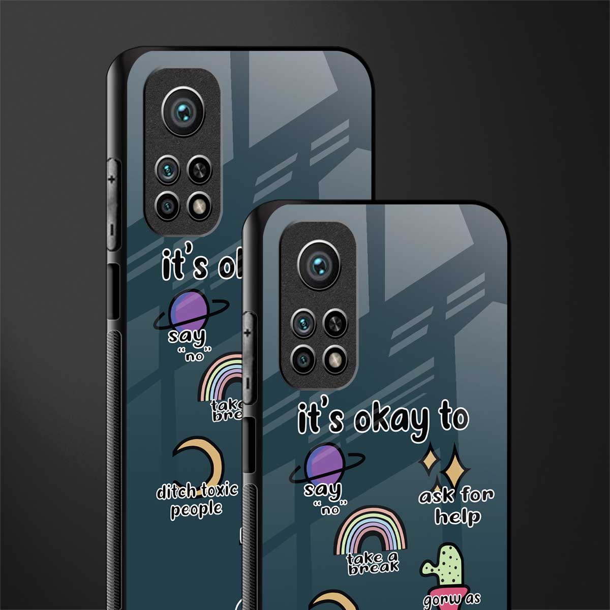it's okay glass case for mi 10t 5g image-2