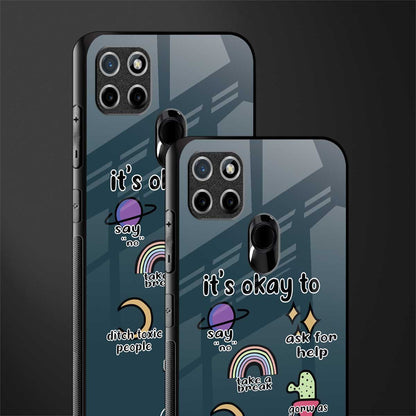 it's okay glass case for realme c21 image-2