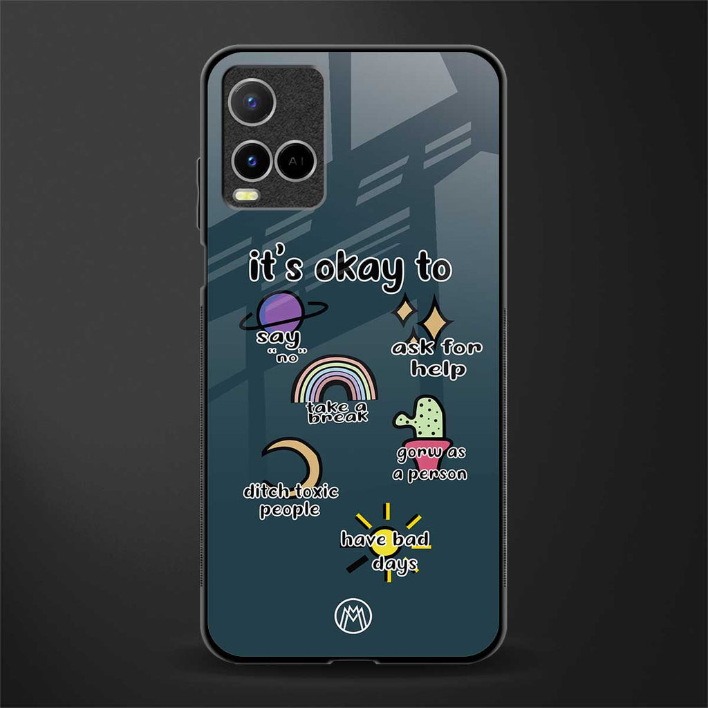 it's okay glass case for vivo y21t image