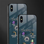 it's okay glass case for iphone xs max image-2