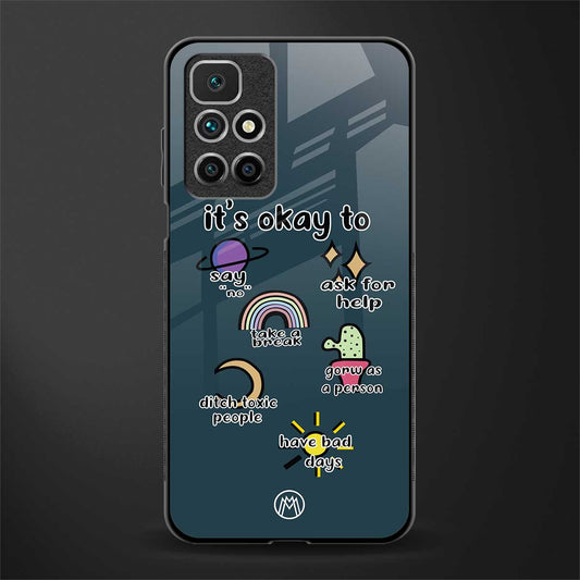it's okay glass case for redmi 10 prime image