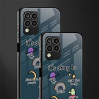 it's okay back phone cover | glass case for samsung galaxy m33 5g