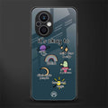 it's okay back phone cover | glass case for oppo f21 pro 5g