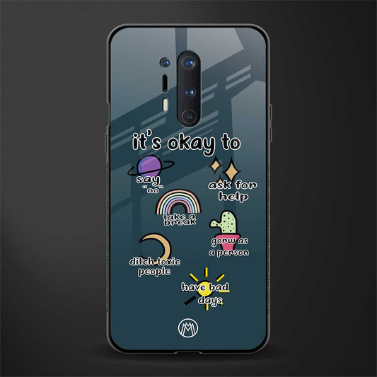 it's okay glass case for oneplus 8 pro image