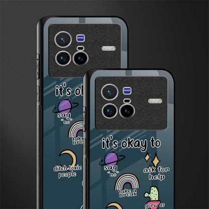 it's okay glass case for vivo x80 image-2