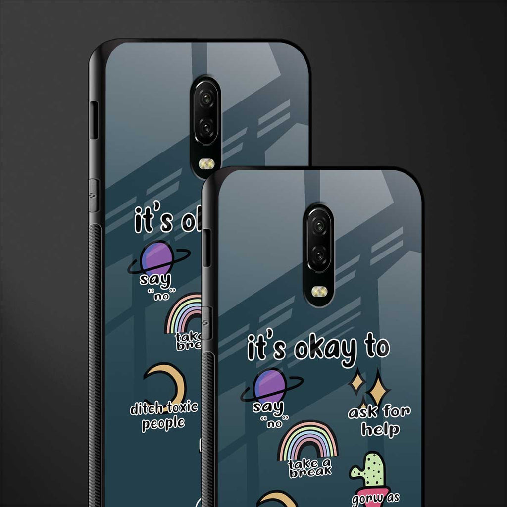 it's okay glass case for oneplus 6t image-2