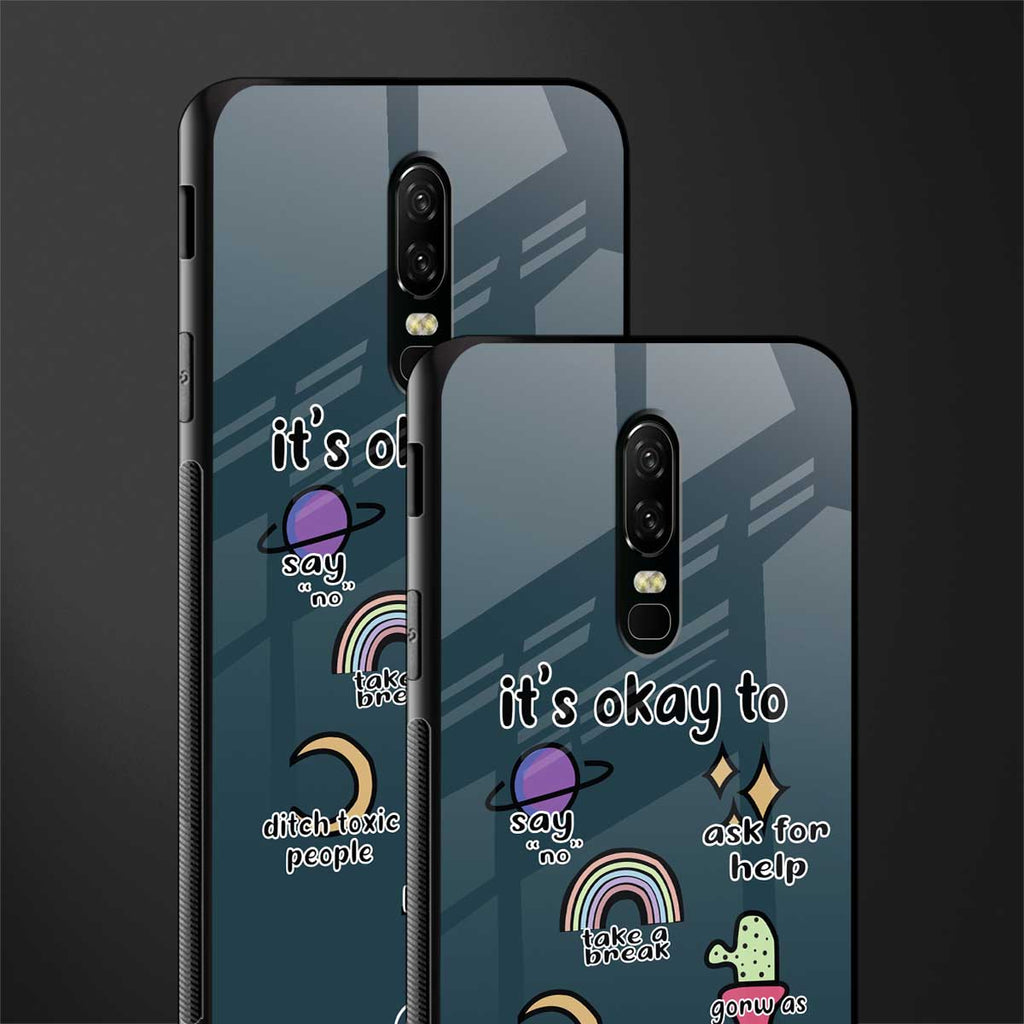 it's okay glass case for oneplus 6 image-2