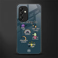 it's okay back phone cover | glass case for samsung galaxy a14 5g
