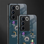 it's okay back phone cover | glass case for vivo v27 pro 5g
