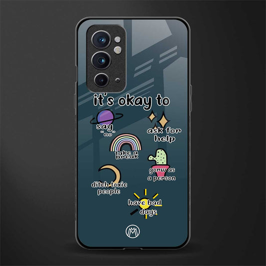 it's okay glass case for oneplus 9rt image