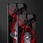 itachi uchiha glass case for vivo s1 pro image-2